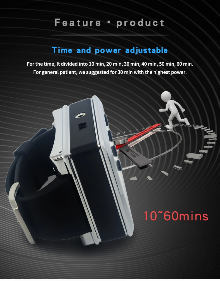 Cardiovascular and Cerebrovascular Diseases Treatment Laser Therapy Wrist Watch