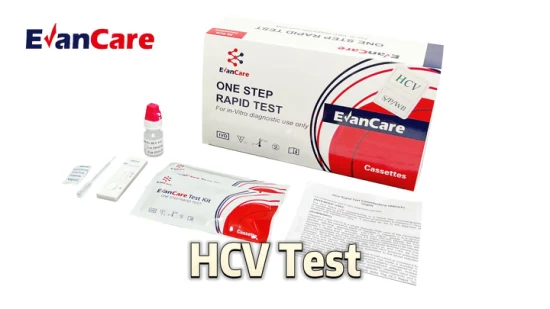 Kit di test rapido in un solo passaggio, assistenza sanitaria medica, test di malattie infettive, HCV/Hbsag/HIV