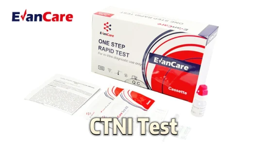Pannello per test con marcatori cardiaci Evancares 3 in 1 Ctni/Myo/Ck-MB con marchio CE
