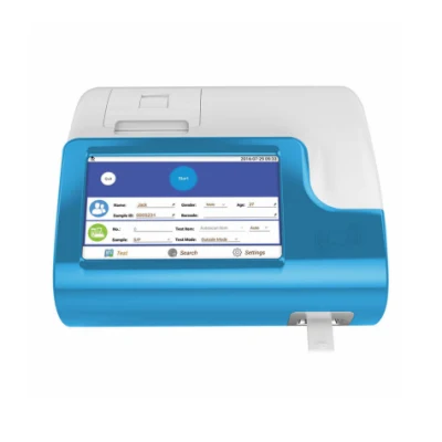 Analizzatore immunologico a fluorescenza Poct a risoluzione temporale, cuore/diabete/infiammazione/ormone/marcatore tumorale/malattia infettiva